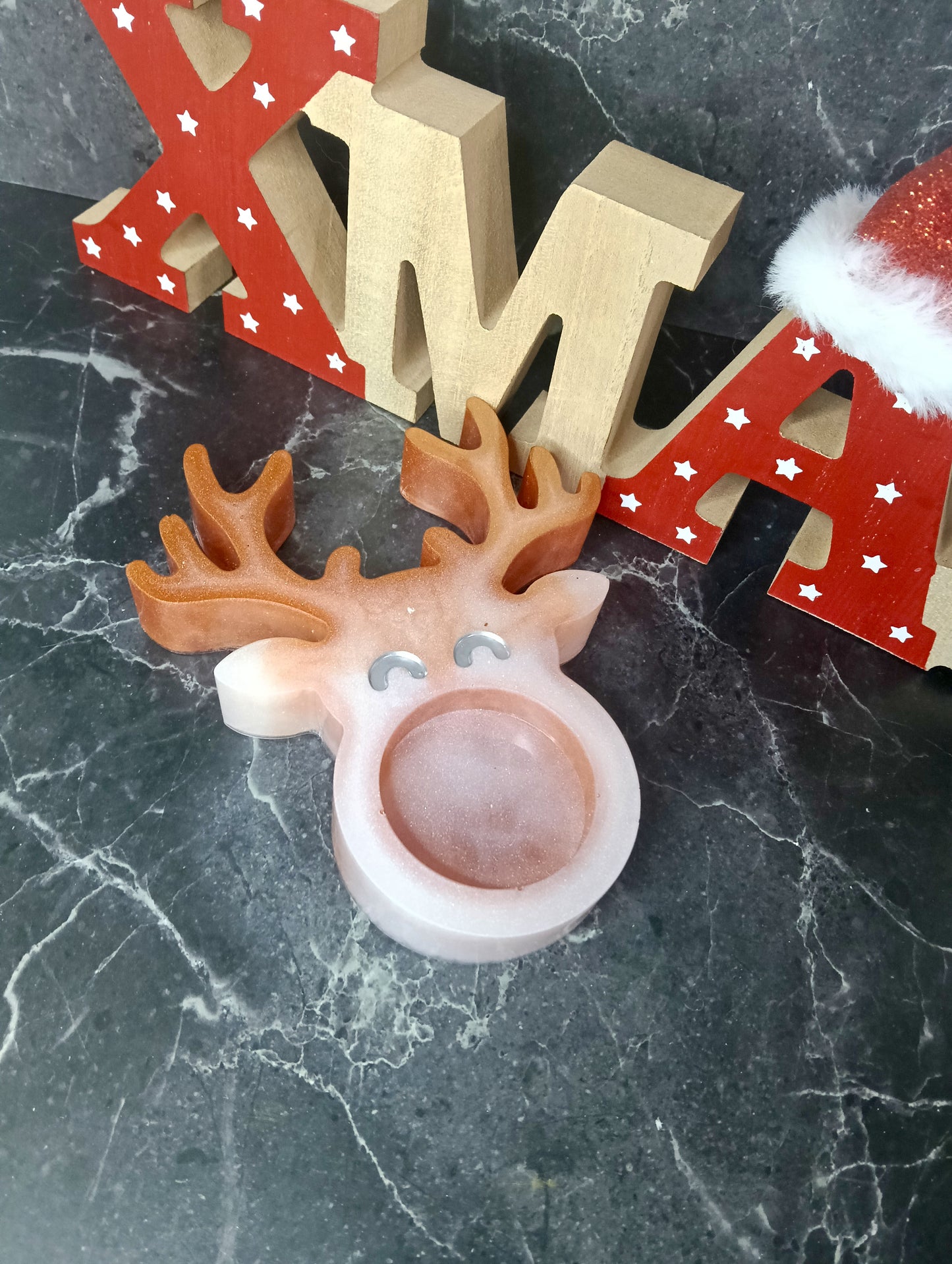 Teelichthalter "Elch"